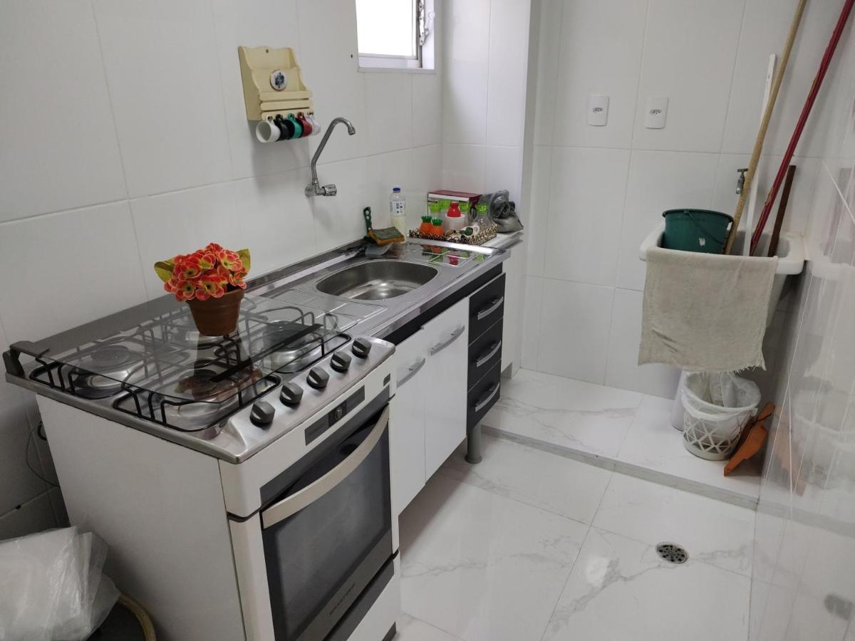 Apartamento Na Praia Do Gonzaga سانتوس المظهر الخارجي الصورة